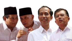 Jokowi - Jusuf Kalla vs Prabowo - Hatta Radjasa, Jokowi vs Prabowo, Jusuf kalla vs Hatta Radjasa